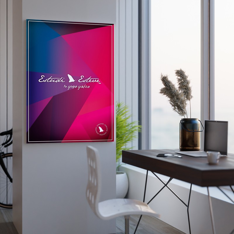 fotocuadro carton pluma