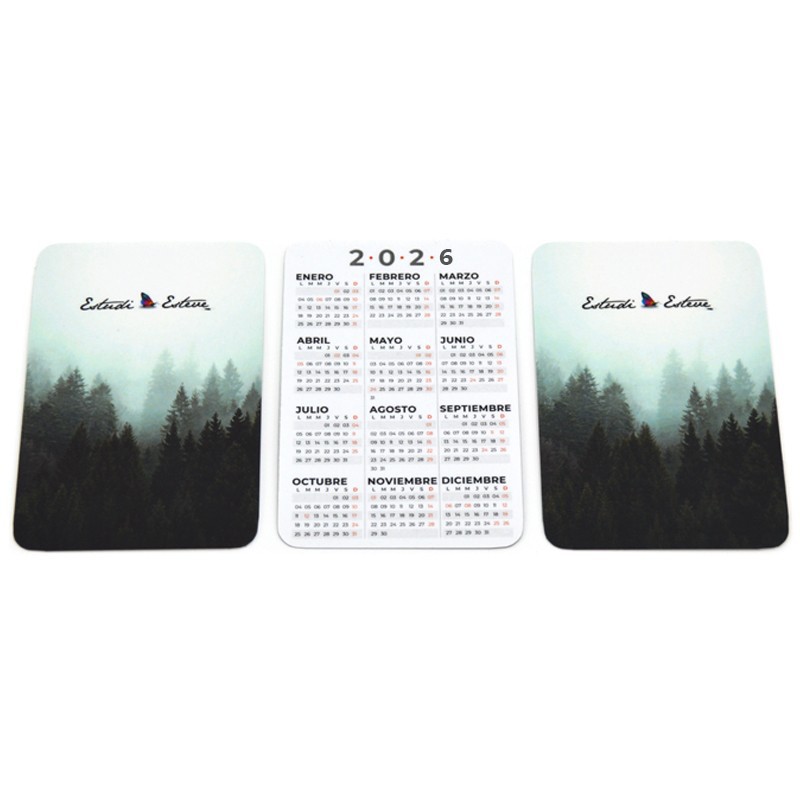 Calendarios bolsillo